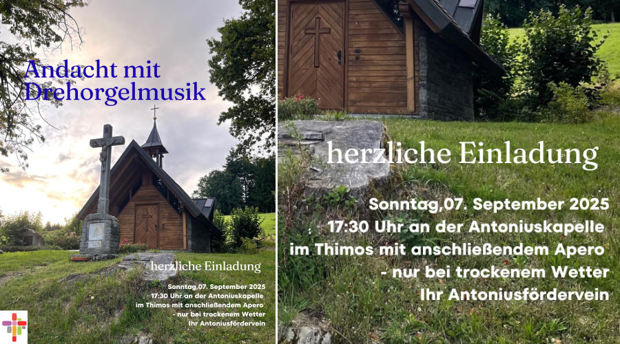 Andacht mit Drehorgelmusik