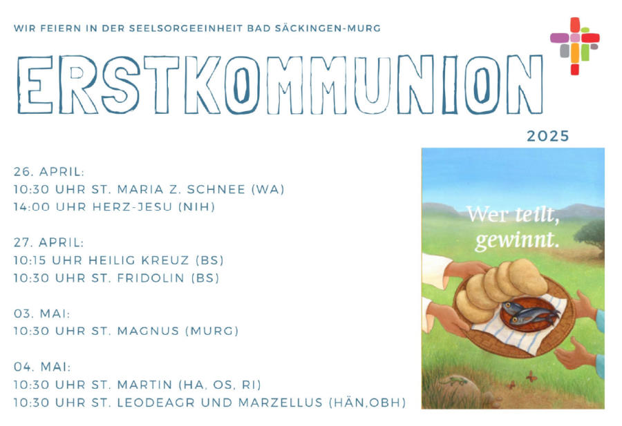 Erstkommunionen 2025