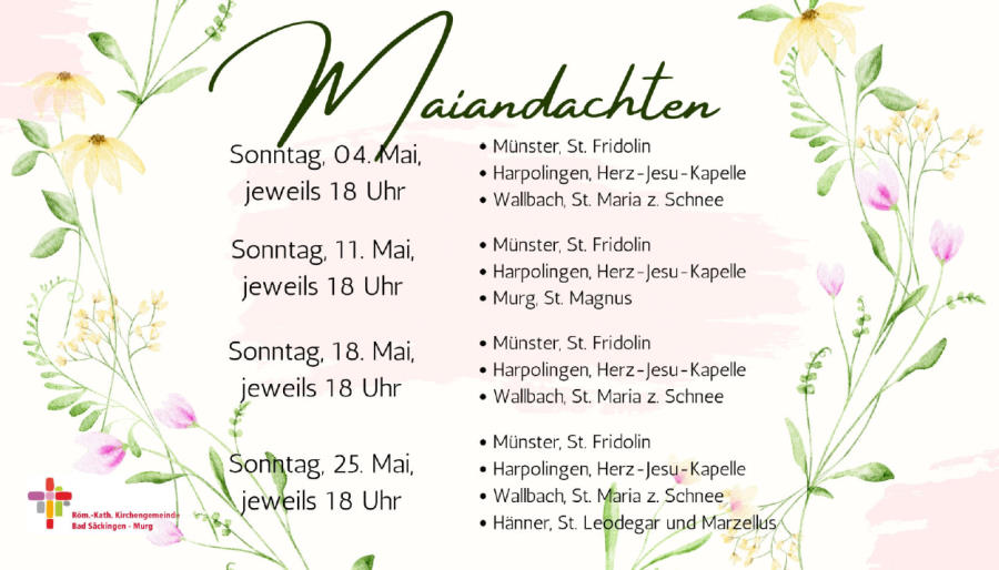 Maiandachten