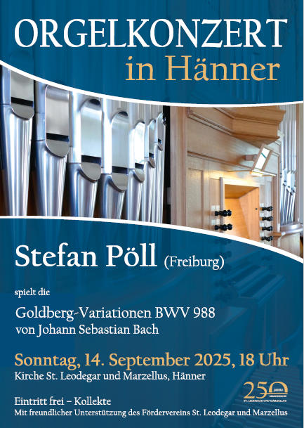 Orgelkonzert in Hänner