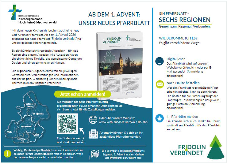 Neues Pfarrblatt